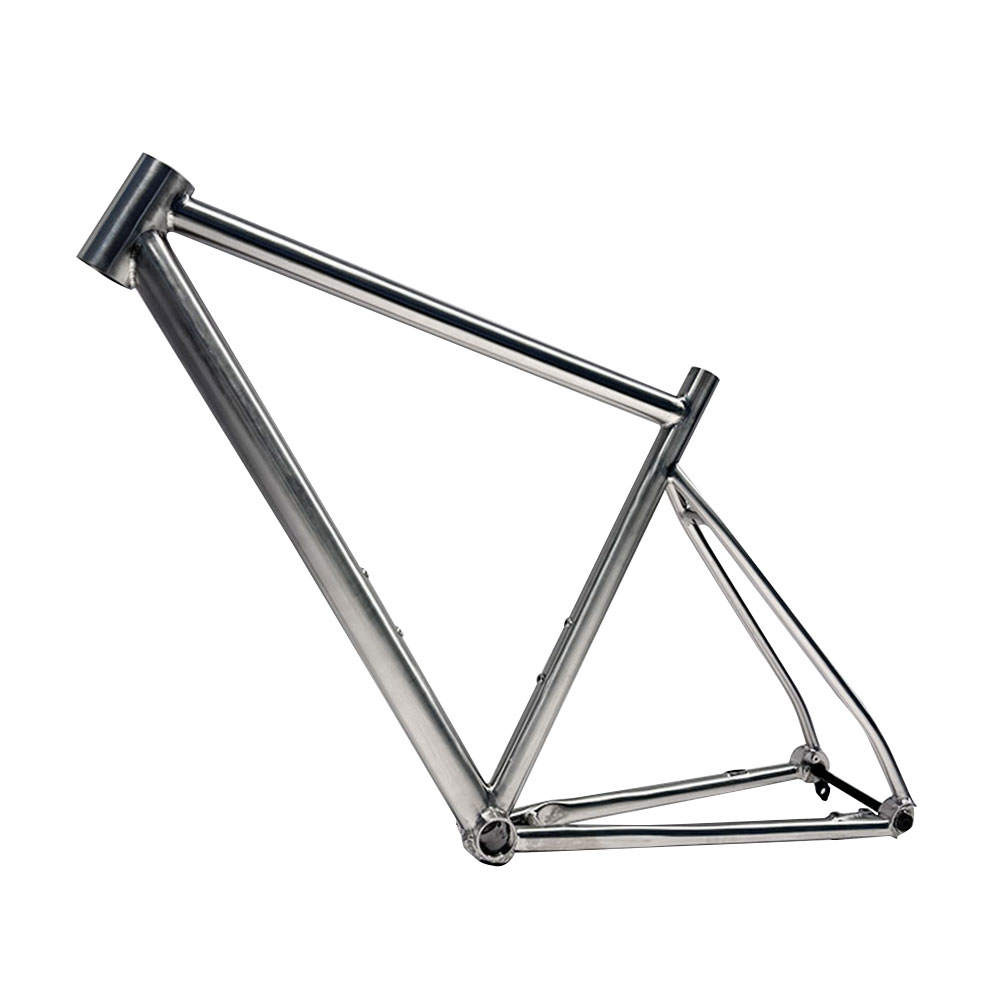 Mountain Biking Experience - 700C Titanlegierung Leichtgewicht-Rennradrahmen mit Flat-Mount-Scheibenbremse BB68