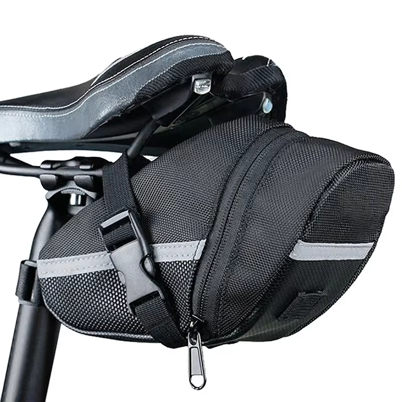 Mountain Biking Fanny Pack - Nylon Fahrradtasche Wasserdichte Mountainbike-Satteltasche Werkzeugtasche für