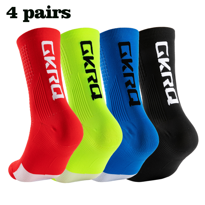 Mountain Biking Brands - GKRQ 4 Paar 2025 Neue Fahrradsocken