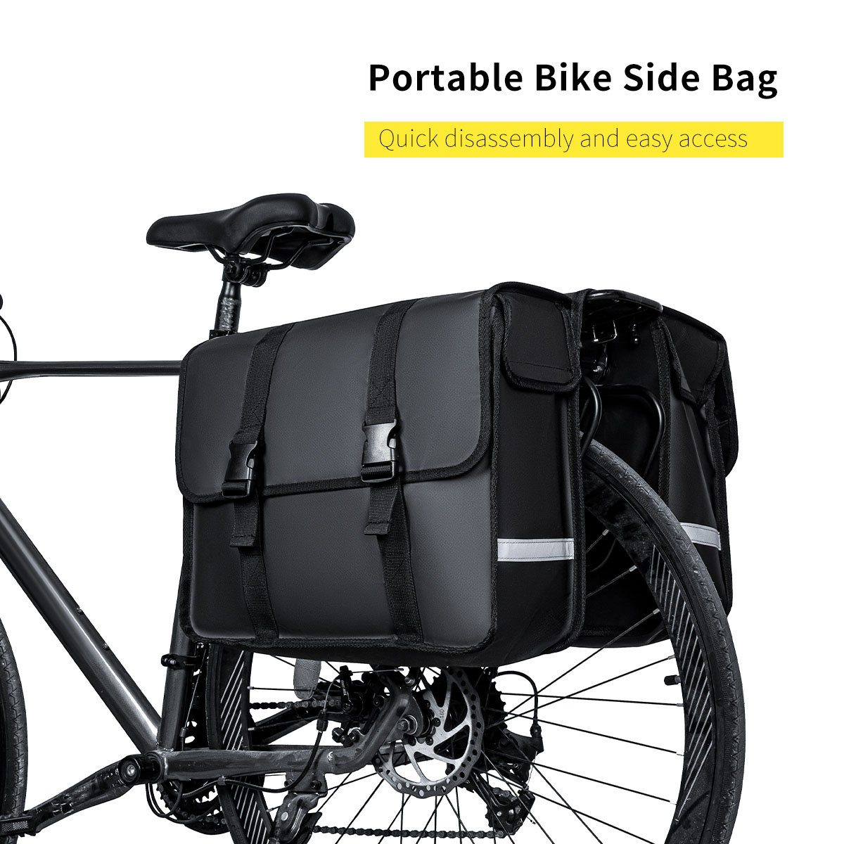Mountain Biking Fanny Pack - Fahrradtasche Mountainbike Große Kapazität Fahrradtasche für
