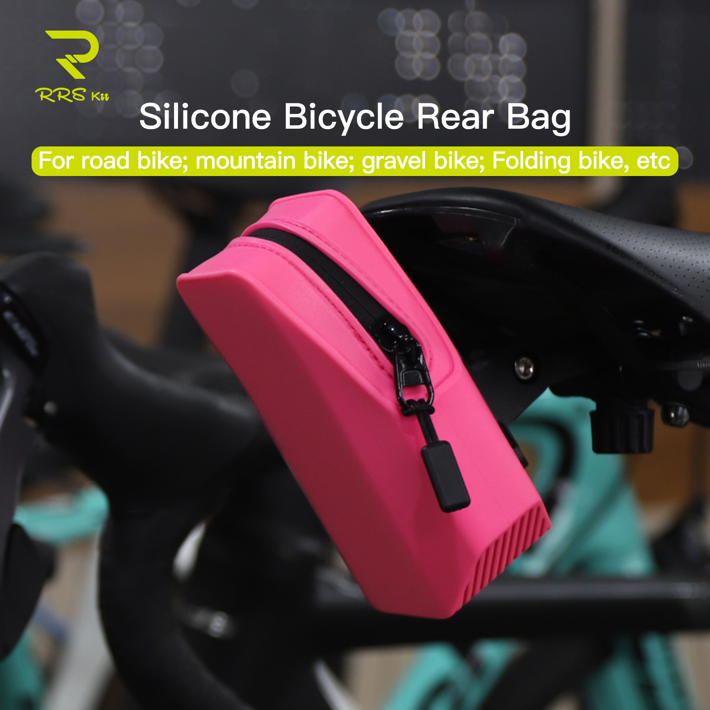 RRSKIT Silikon-Fahrrad-Hecktas – Mountain Biking Fanny Pack Bewertung und Preis
